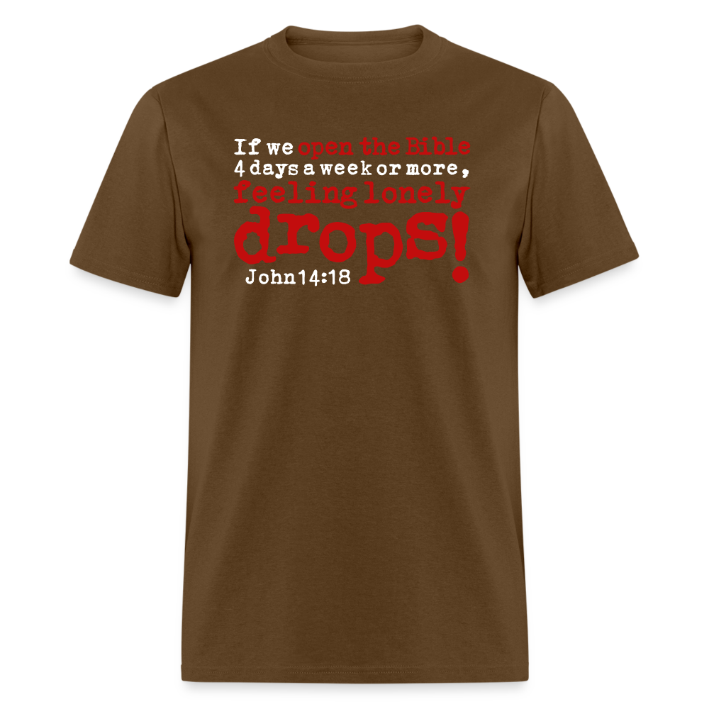 Open Bible Lonely Drops - brown