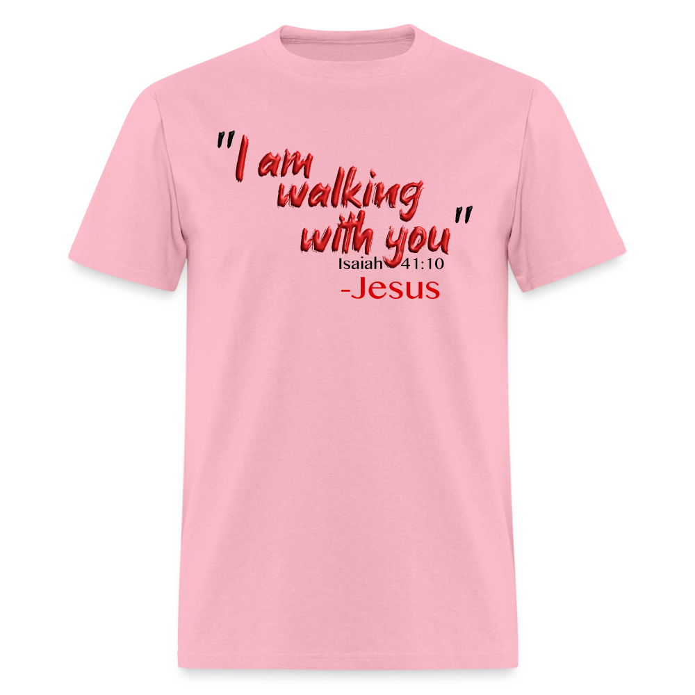 I Am Walking With You - pink