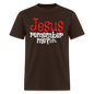 Jesus Remember me - brown