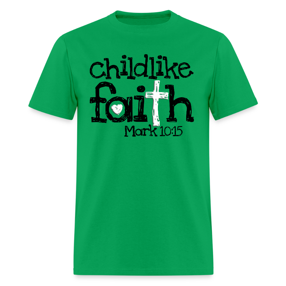 Childlike Faith - bright green