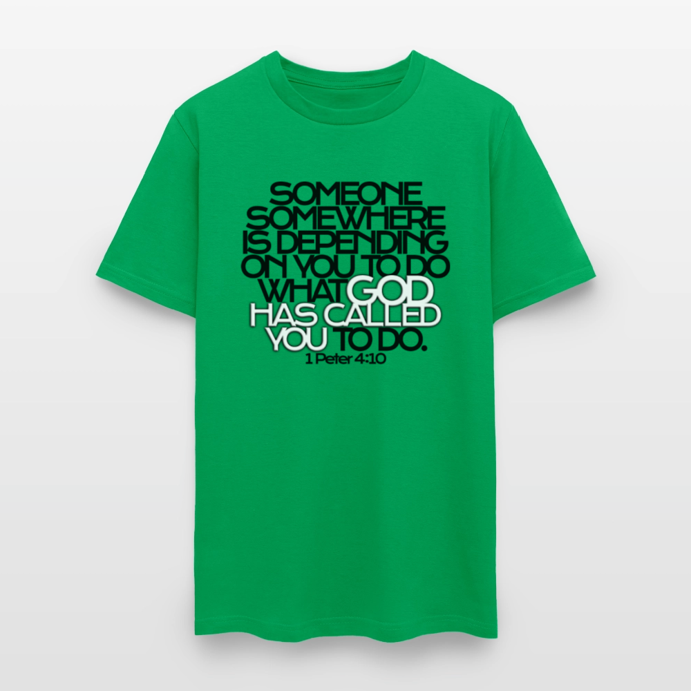 God Has Called You - bright green