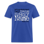 Praise His Holy Name - royal blue