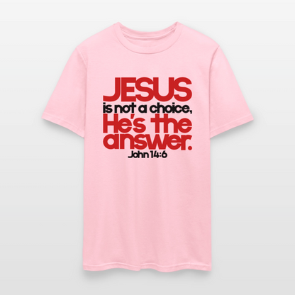 Jesus Is the Answer - pink
