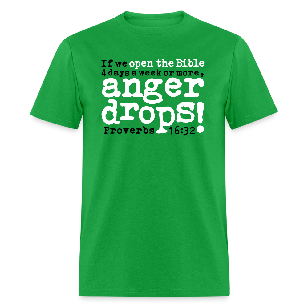 Open Bible Anger Drops - bright green