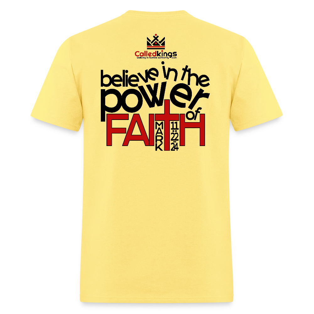 WTBSF? Believe in the Power of Faith - cornsilk