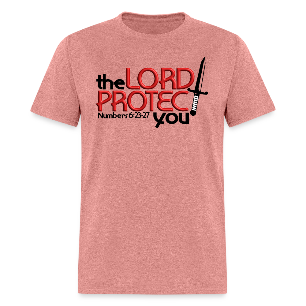 The Lord Protect You - heather mauve