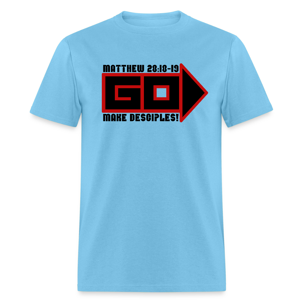 Go Make Desciples - aquatic blue