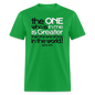 One In Me Is Greater - bright green