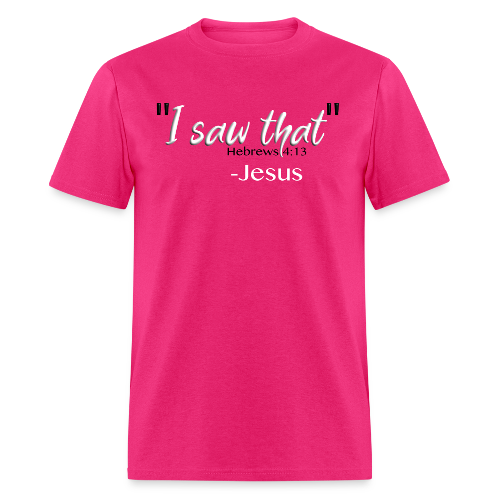 I Saw That - fuchsia