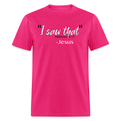 I Saw That - fuchsia