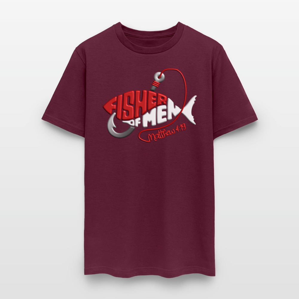 Fisher of Men - burgundy