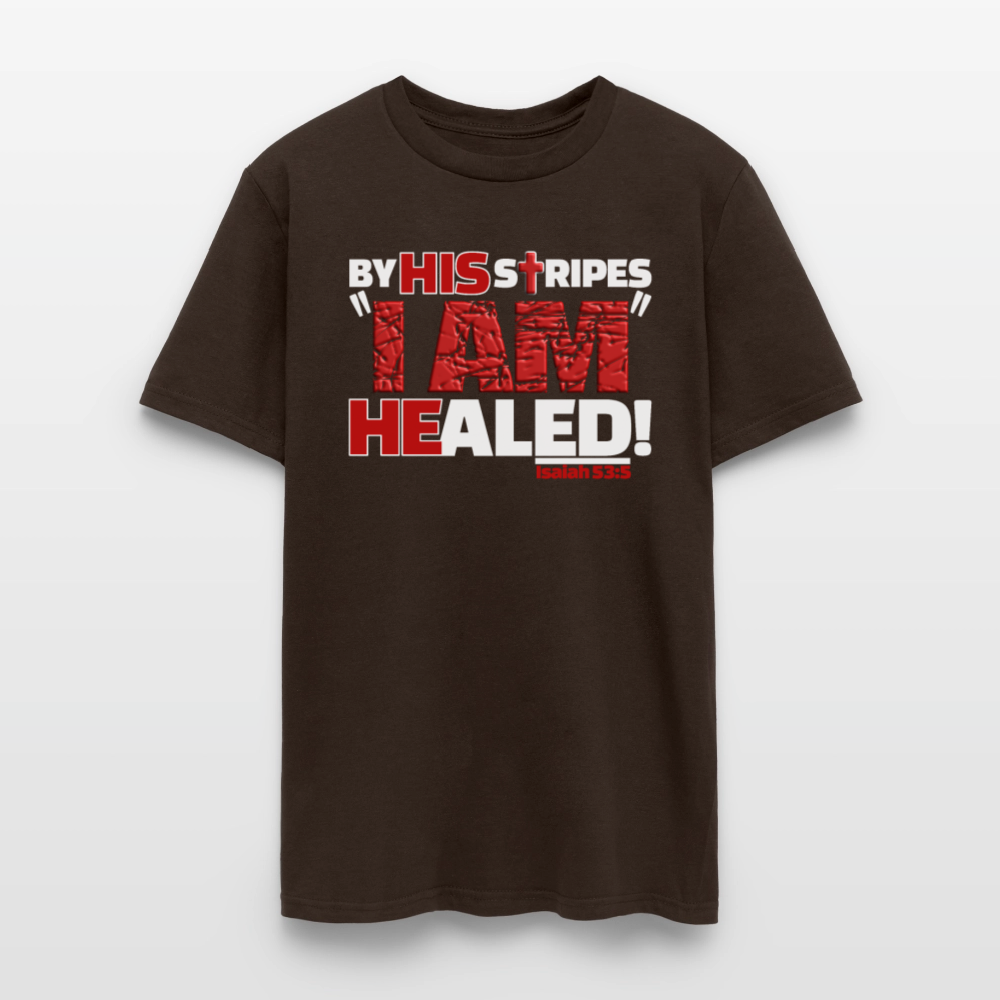 By His Stripes I Am Healed - brown