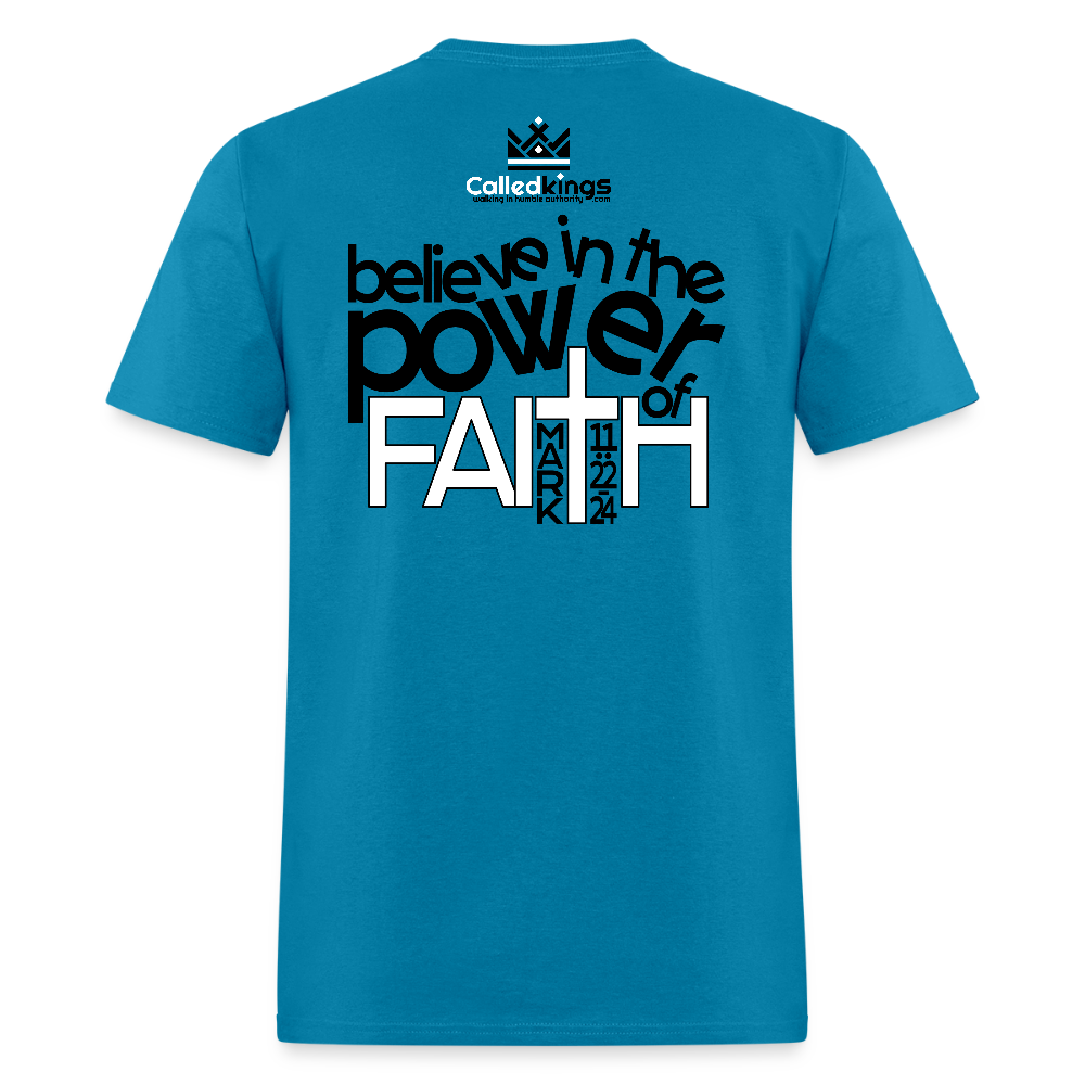 WTBSF? Believe in the Power of Faith - turquoise