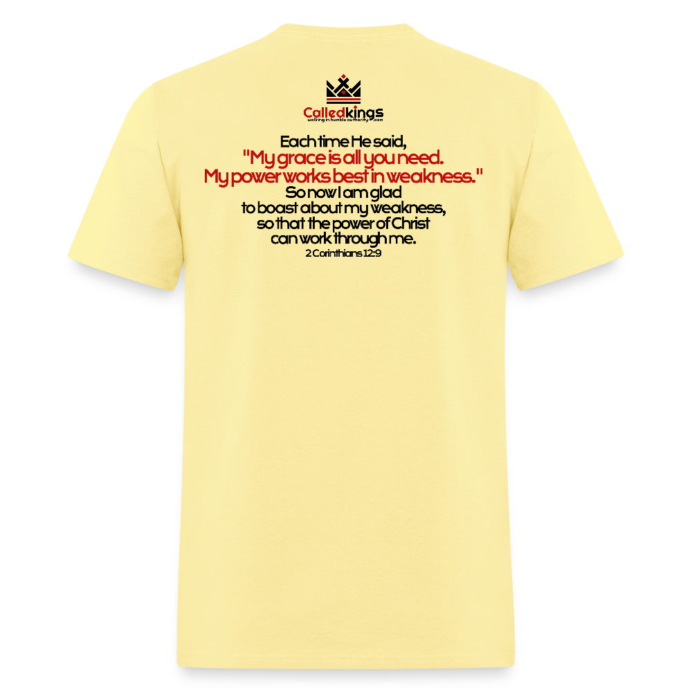 He Is Good When I Am Not - cornsilk