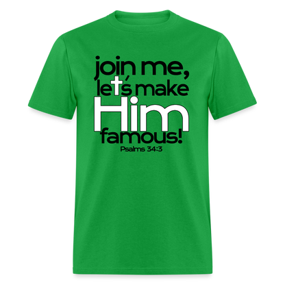 Let's Make Him Famous - bright green