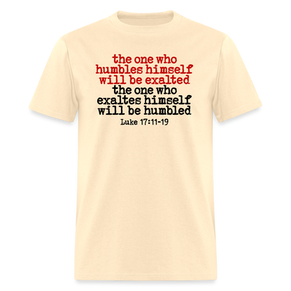 One Who Humbles Himself - natural