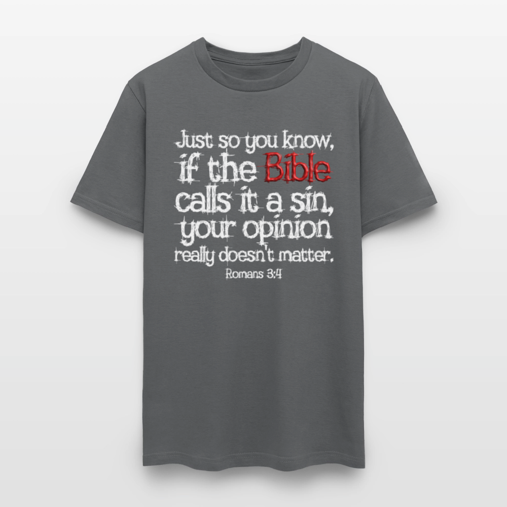 If the Bible Calls it a Sin - charcoal