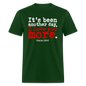 Another Day I Love You More - forest green