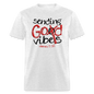 Sending God Vibes - light heather gray