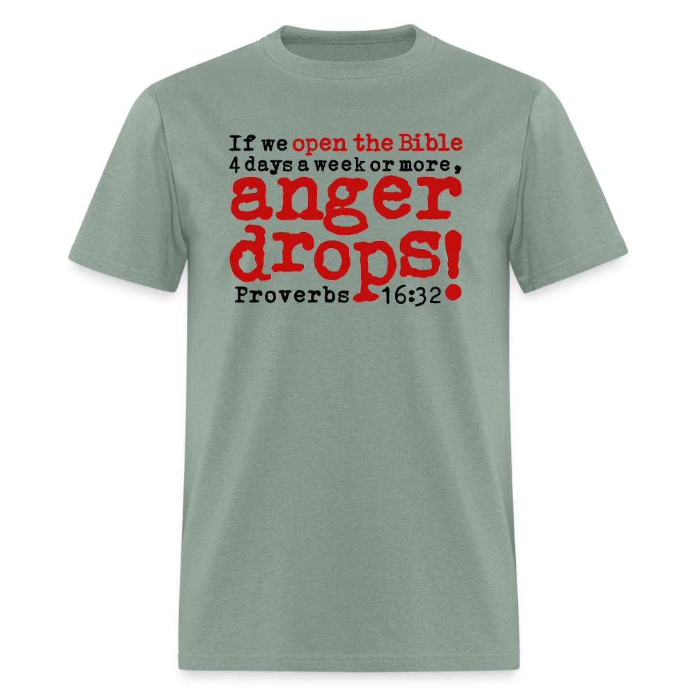 Open Bible Anger Drops - sage