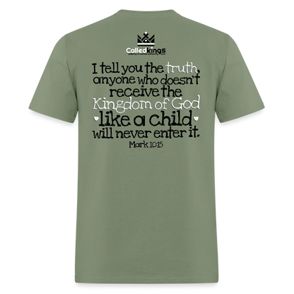 Childlike Faith - military green