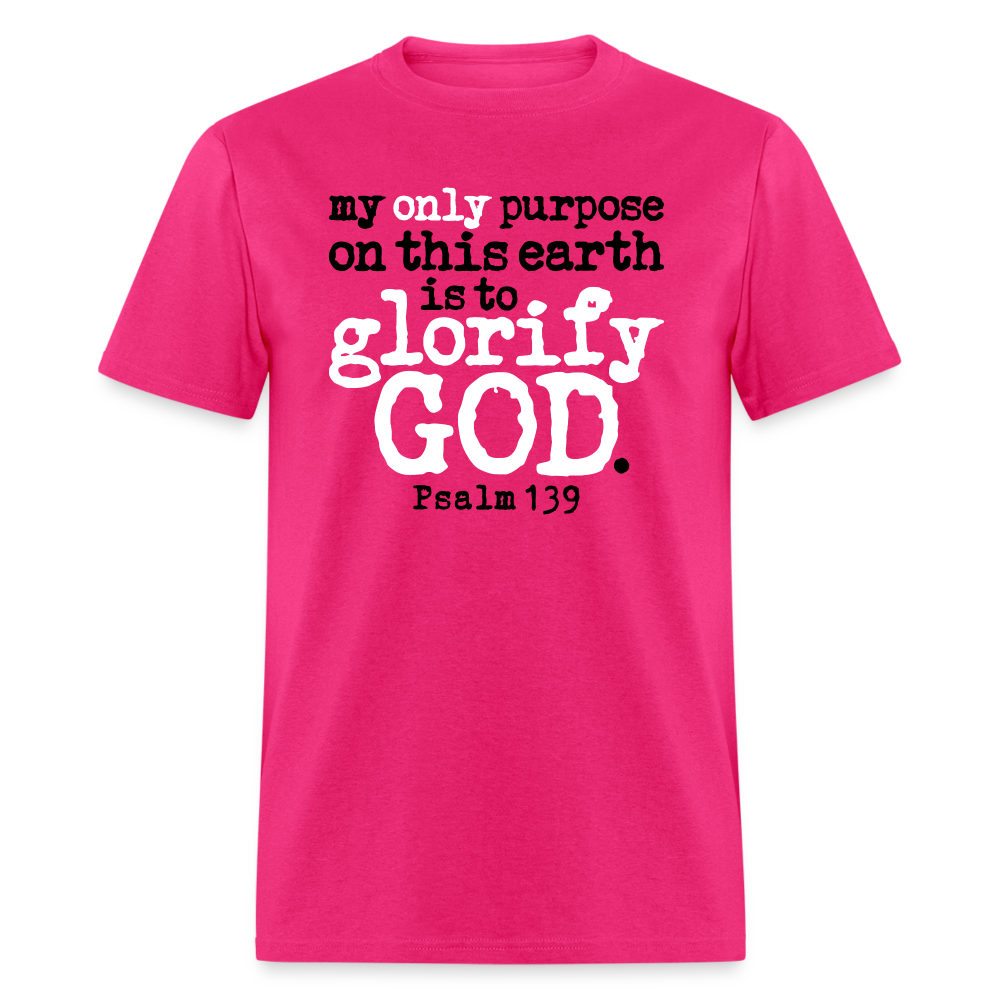 Only Purpose Glorify God - fuchsia