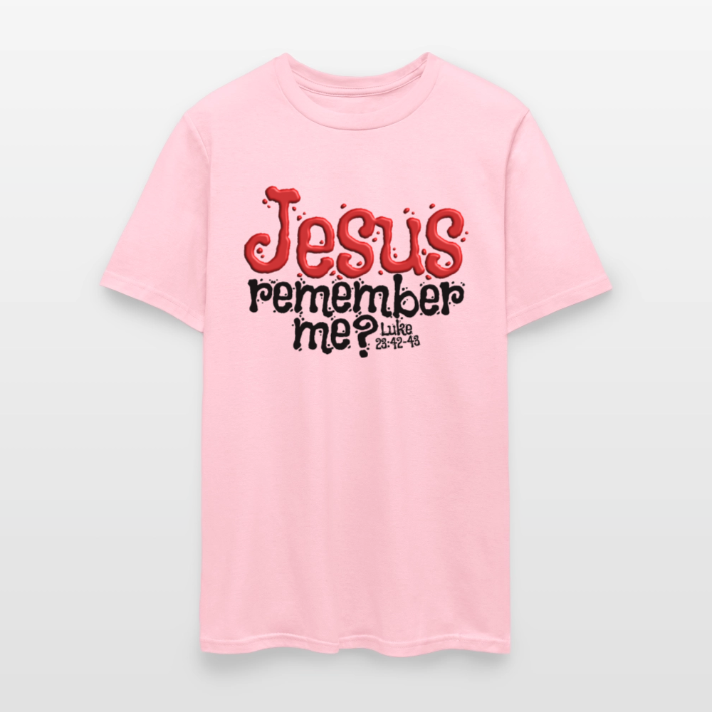 Jesus Remember Me - pink