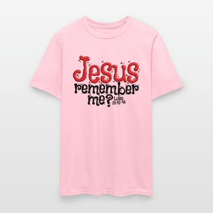 Jesus Remember Me - pink