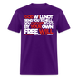 God Will Not Send You To Hell - purple