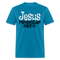 Jesus Remember Me - turquoise