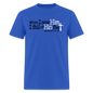 I Fell at His Feet - royal blue