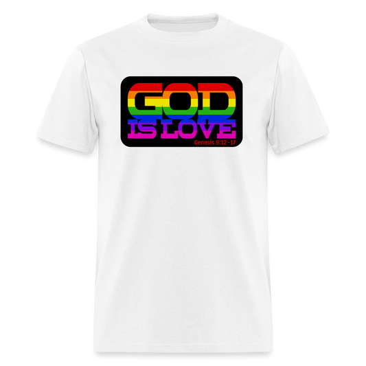 GOD is Love - white