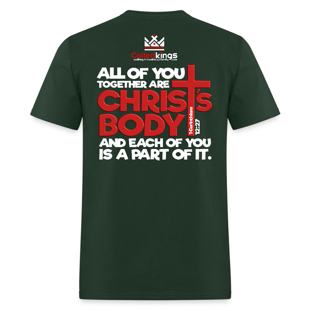 His Body His Choice - forest green