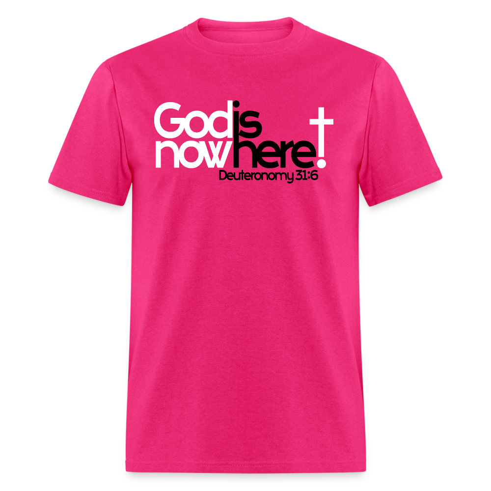 God Is Now Here - fuchsia
