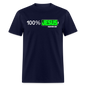 100% Jesus - navy