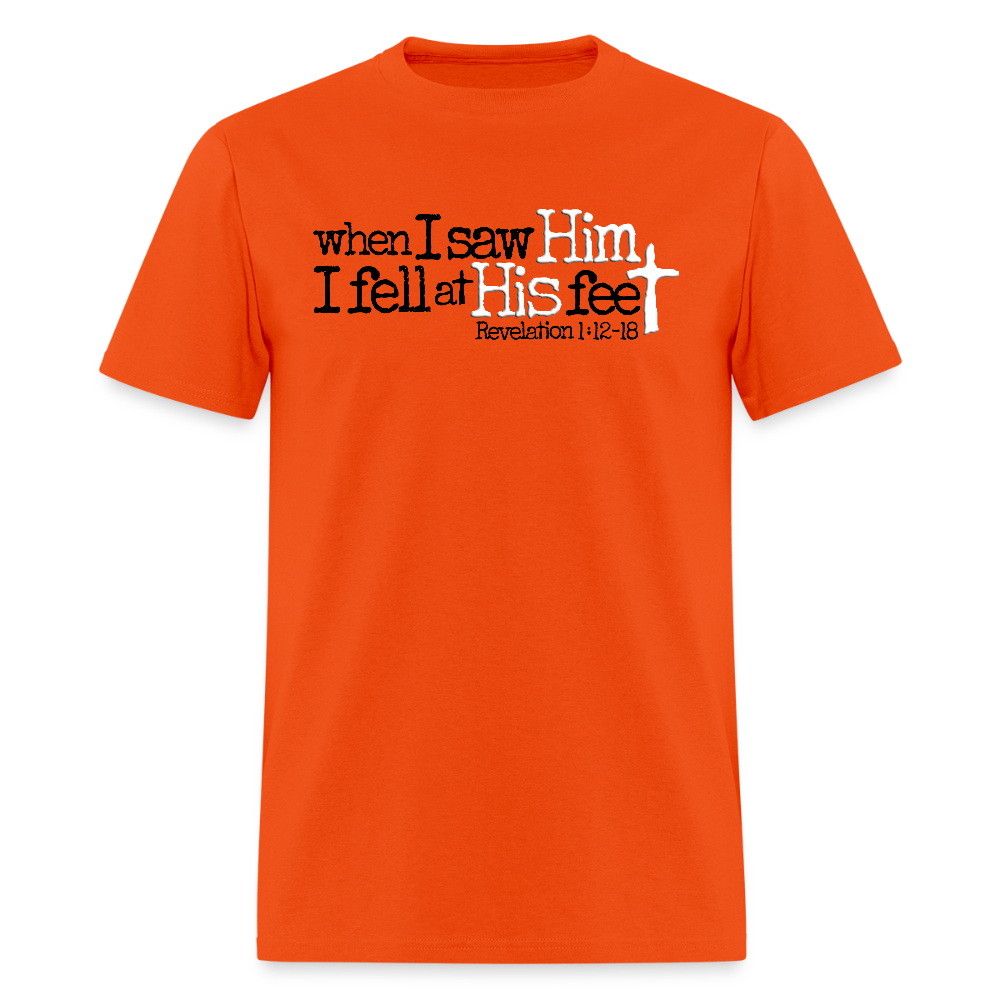 I Fell at His Feet - orange