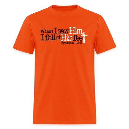 I Fell at His Feet - orange