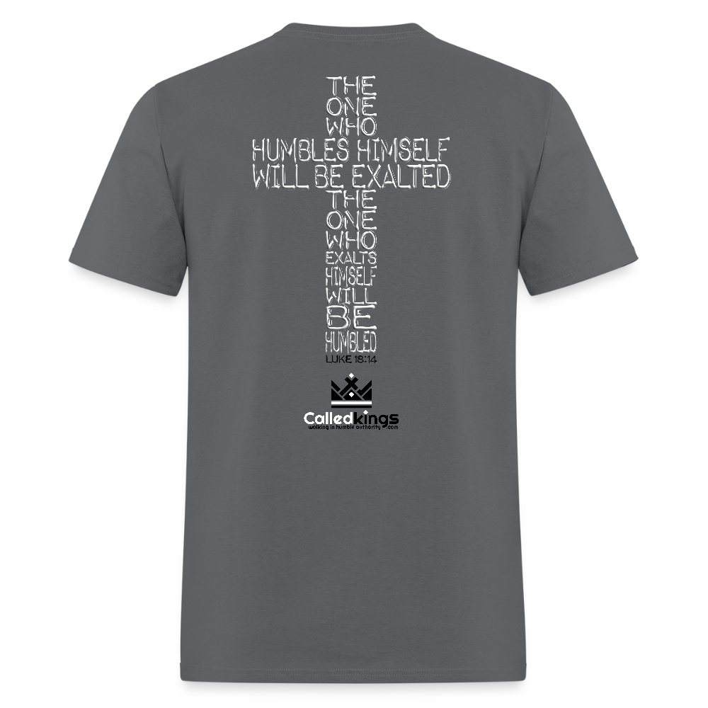 Trying to Humble Myself - charcoal