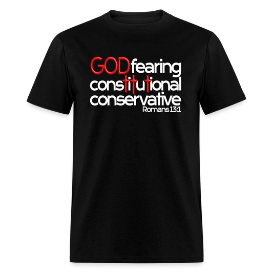 God Fearing Constitutional Conservative - black