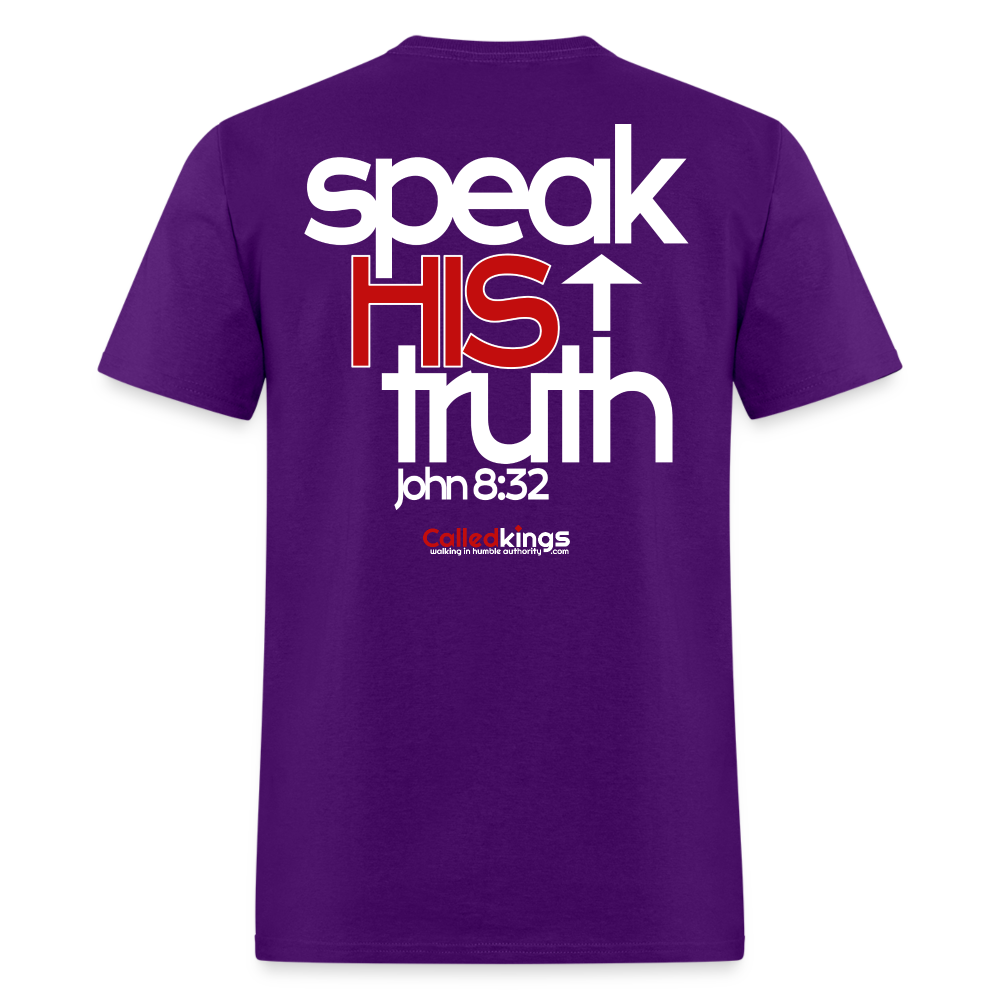 WTBSF? Speak His Truth - purple
