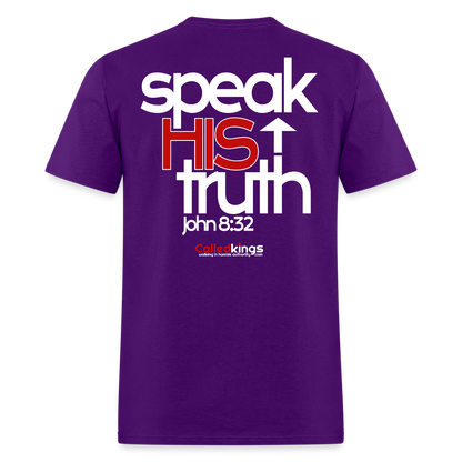 WTBSF? Speak His Truth - purple