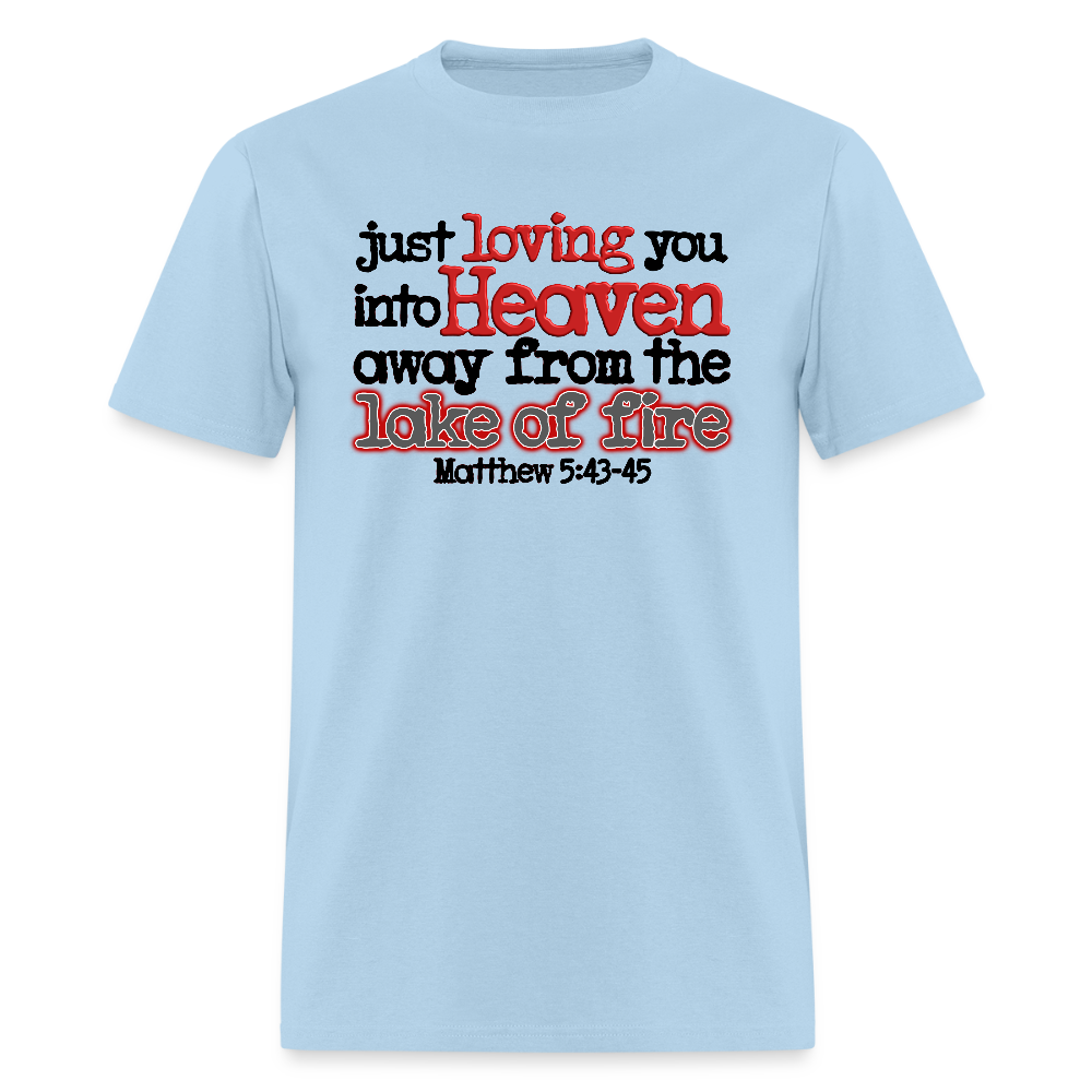 Loving You Into Heaven - powder blue