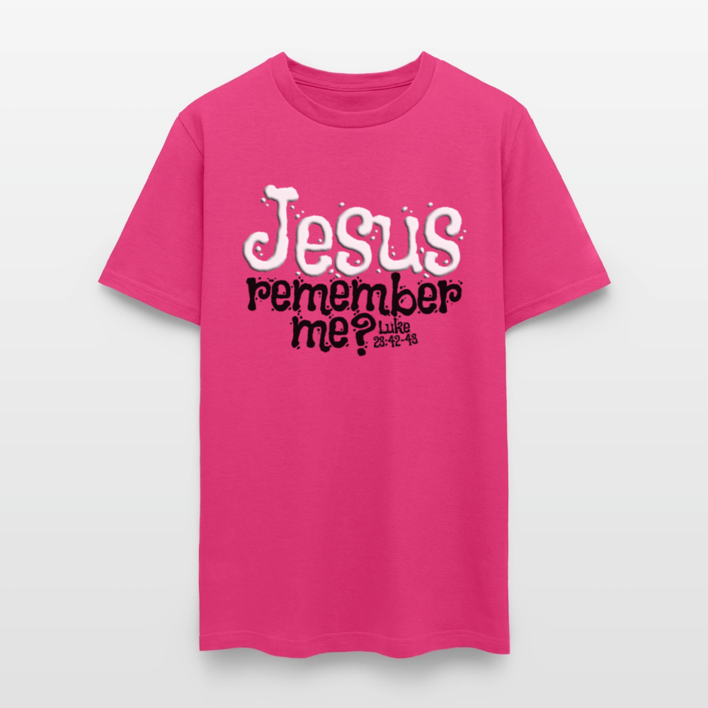 Jesus Remember Me - fuchsia