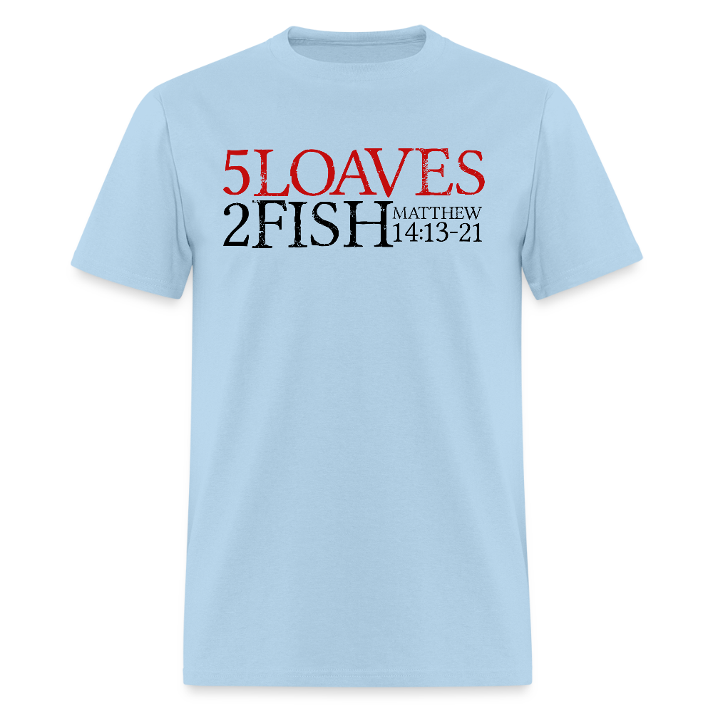 5 Loaves 2 Fish - powder blue