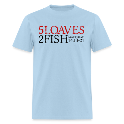 5 Loaves 2 Fish - powder blue