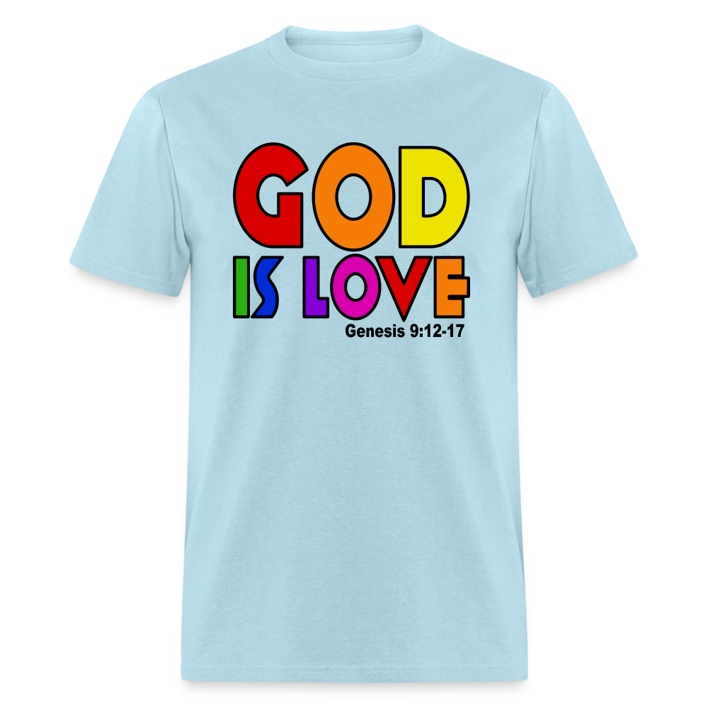 GOD is Love - powder blue