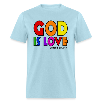 GOD is Love - powder blue