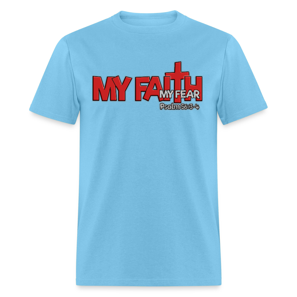 My Faith My Fear - aquatic blue