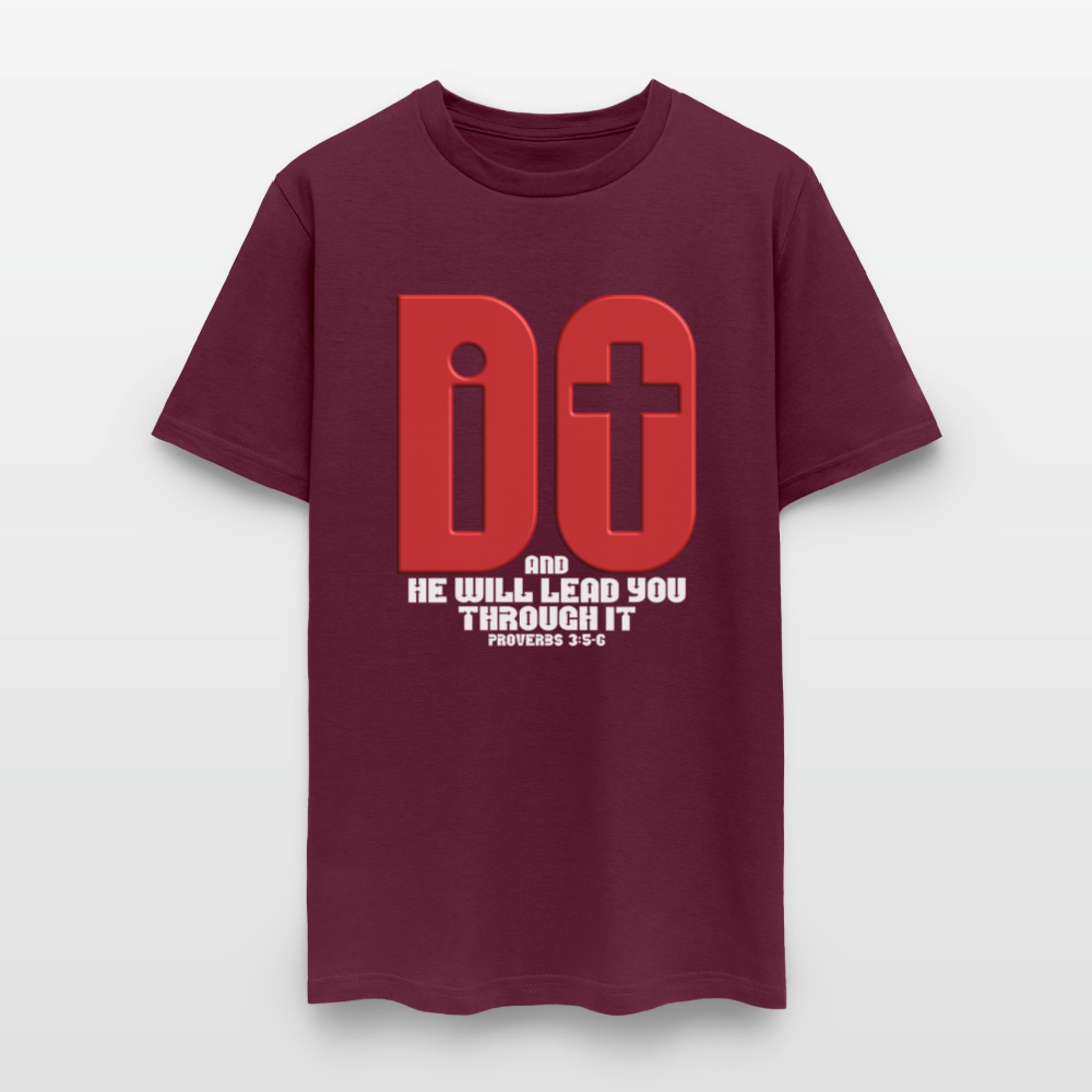 Do It - burgundy