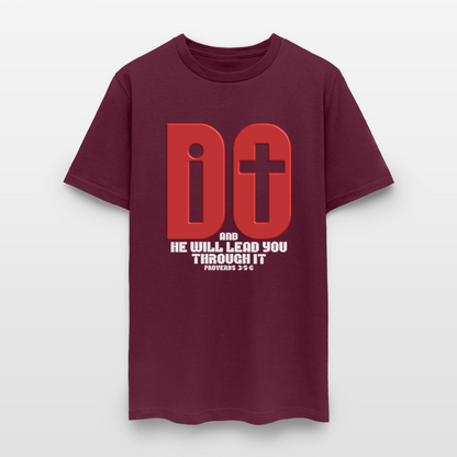 Do It - burgundy
